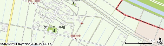 群馬県館林市上早川田町周辺の地図
