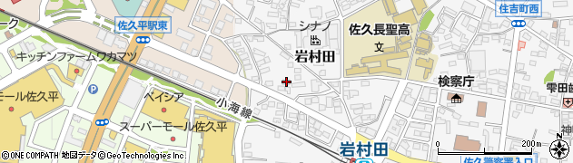 長野県佐久市岩村田1116周辺の地図