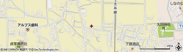 長野県安曇野市三郷明盛2880周辺の地図