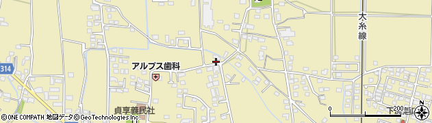 長野県安曇野市三郷明盛2976周辺の地図