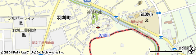 栃木県足利市羽刈町707周辺の地図