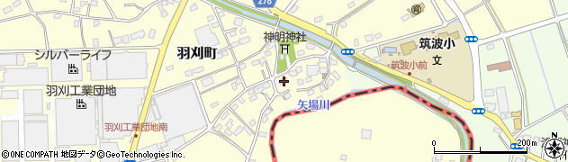 栃木県足利市羽刈町705周辺の地図