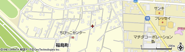 群馬県伊勢崎市福島町698周辺の地図