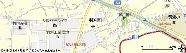 栃木県足利市羽刈町655周辺の地図