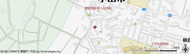 栃木県小山市横倉新田95-168周辺の地図