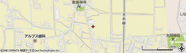 長野県安曇野市三郷明盛2877周辺の地図