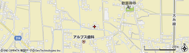 長野県安曇野市三郷明盛2969周辺の地図