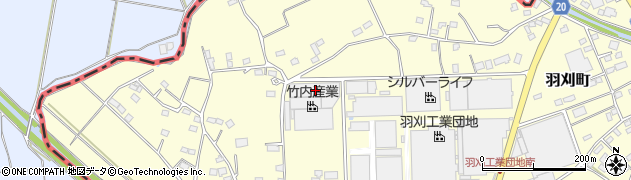 栃木県足利市羽刈町454周辺の地図