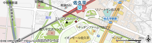 佐久警察署佐久平駅前交番周辺の地図