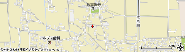 長野県安曇野市三郷明盛2944周辺の地図