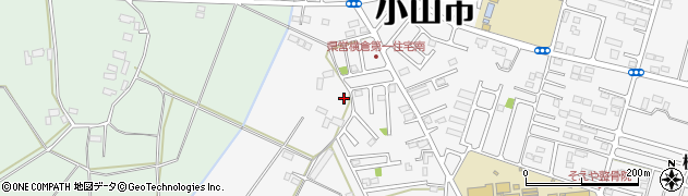 栃木県小山市横倉新田77周辺の地図