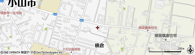栃木県小山市横倉新田261周辺の地図