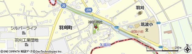 栃木県足利市羽刈町728周辺の地図