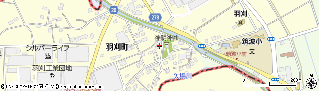 栃木県足利市羽刈町729周辺の地図