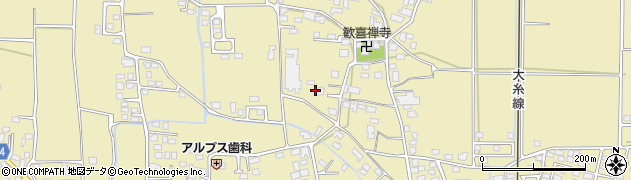 長野県安曇野市三郷明盛2935周辺の地図