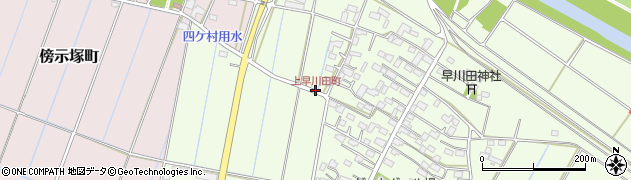 上早川田町周辺の地図