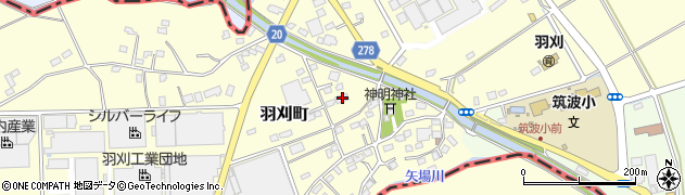 栃木県足利市羽刈町738周辺の地図