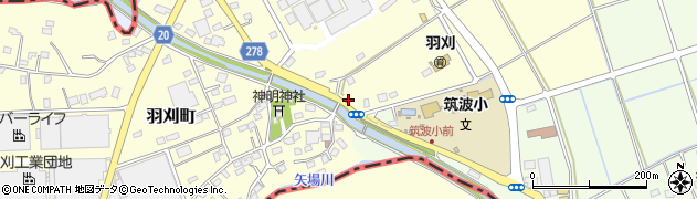 栃木県足利市羽刈町837周辺の地図