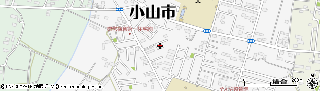 栃木県小山市横倉新田98周辺の地図