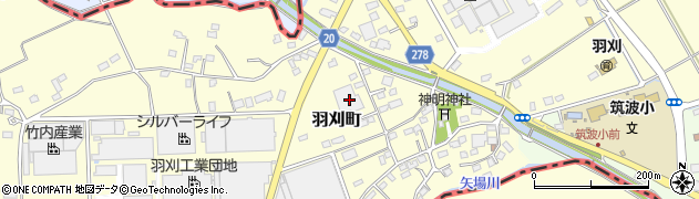 栃木県足利市羽刈町650周辺の地図