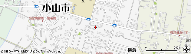 栃木県小山市横倉新田267周辺の地図