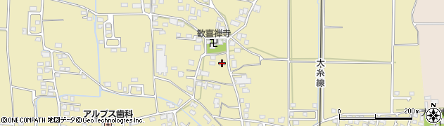 長野県安曇野市三郷明盛2940周辺の地図