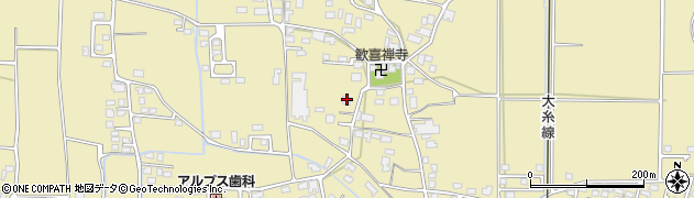 長野県安曇野市三郷明盛2936周辺の地図