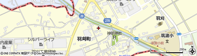 栃木県足利市羽刈町741周辺の地図