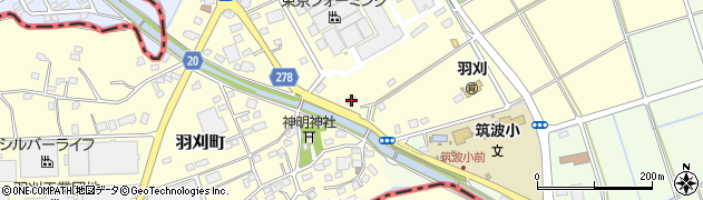 栃木県足利市羽刈町833周辺の地図