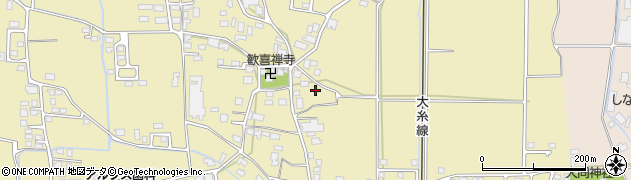 長野県安曇野市三郷明盛2872周辺の地図