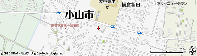 栃木県小山市横倉新田269-1周辺の地図