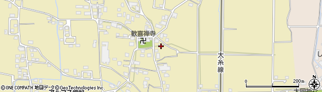 長野県安曇野市三郷明盛2869周辺の地図