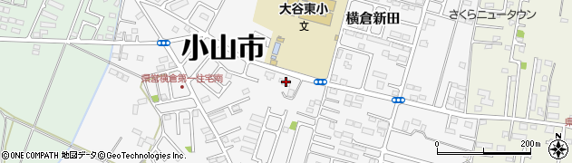 栃木県小山市横倉新田270周辺の地図
