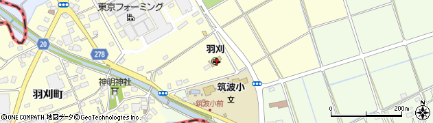 栃木県足利市羽刈町845周辺の地図