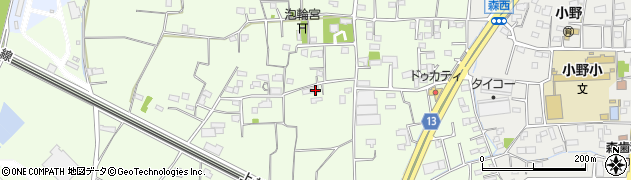 群馬県藤岡市中227周辺の地図