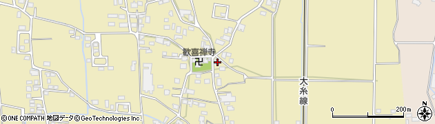 長野県安曇野市三郷明盛2867周辺の地図