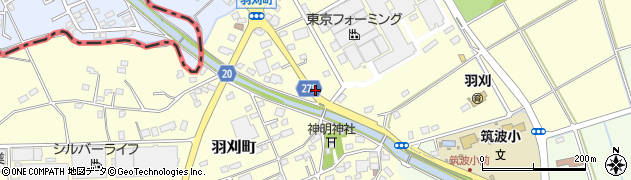 栃木県足利市羽刈町816周辺の地図