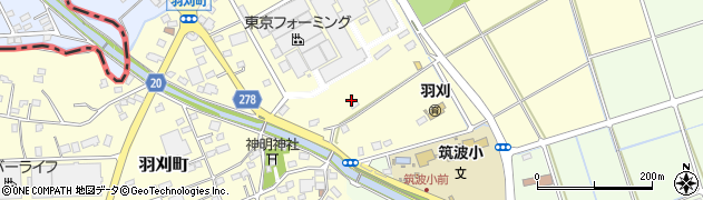 栃木県足利市羽刈町851周辺の地図