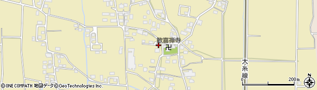 長野県安曇野市三郷明盛2918周辺の地図
