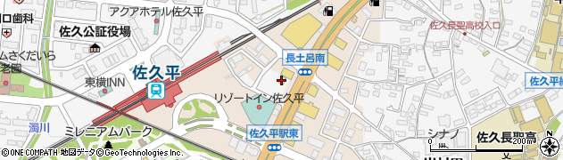 ファミリーマート佐久平駅前店周辺の地図