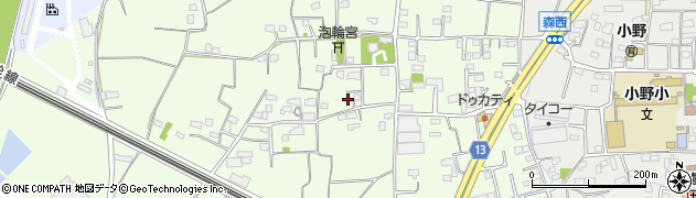 群馬県藤岡市中247周辺の地図
