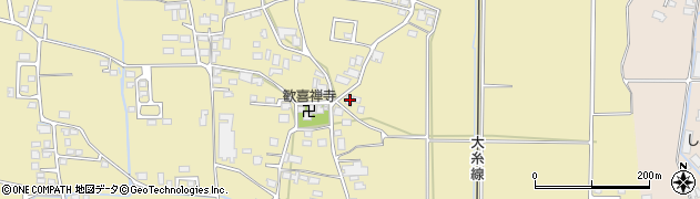 長野県安曇野市三郷明盛2449周辺の地図
