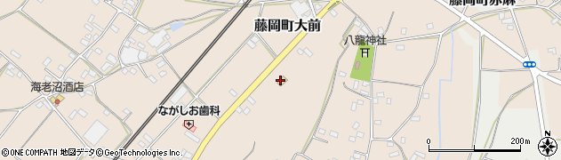 セブンイレブン藤岡町大前店周辺の地図