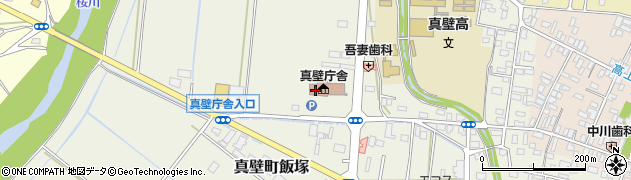 桜川市役所真壁庁舎　真壁総合窓口課周辺の地図