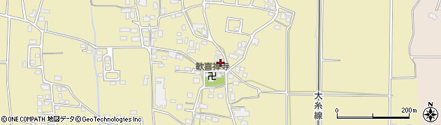 長野県安曇野市三郷明盛2865周辺の地図