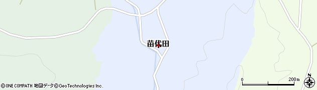 島根県隠岐郡隠岐の島町苗代田周辺の地図