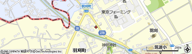 栃木県足利市羽刈町746周辺の地図