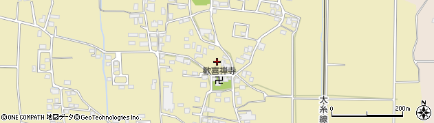長野県安曇野市三郷明盛2864周辺の地図