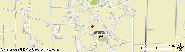 長野県安曇野市三郷明盛2862周辺の地図