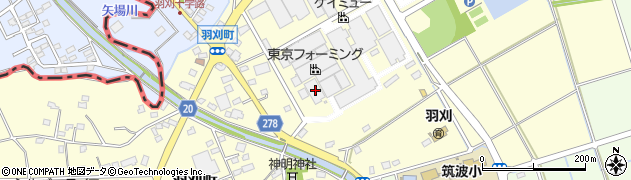 栃木県足利市羽刈町803周辺の地図